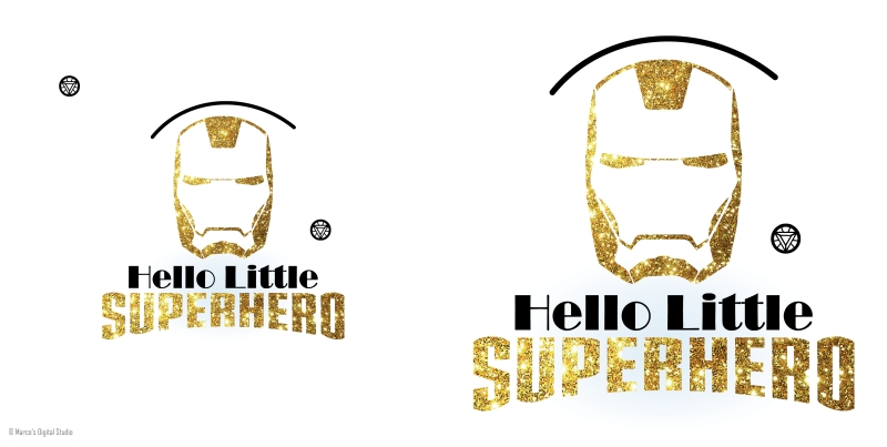 Superheld geboortekaart